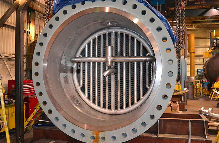 Reactor (internal tube bundle) per ASME B31.3, sch.160 piping SS316L (Alberta)