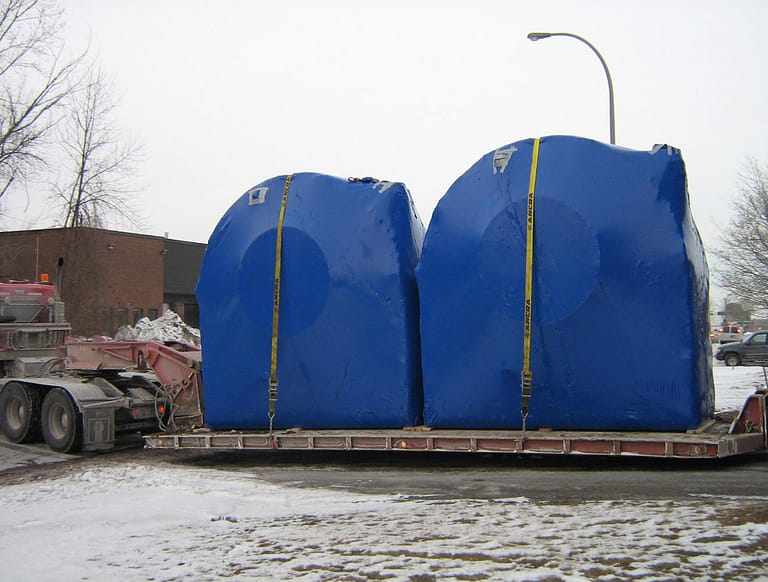Exhaust Collector Diffuser (packaged for international Ocean Shipping)